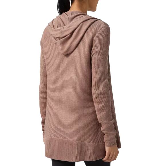 Lululemon Women's Sundown Wrap Heathered Spanish Oak Brown Cardigan Size 2 - Picture 2 of 5